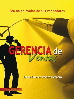 cover image of Gerencia de ventas--1ra edición